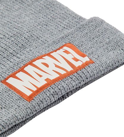 Name It Húfa - NkmAngar Marvel - Grey Melange