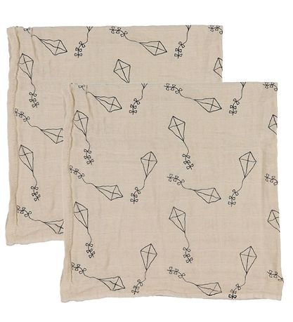 Pippi Muslin Cloths - 6-Pack - 65x65 cm - Deep Lichen Green