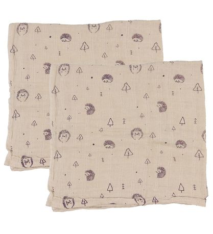 Pippi Baby Muslin Cloths - 8-Pack - 65x65 cm - Nirvana