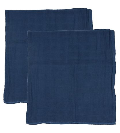 Pippi Muslin Cloths - 6-Pack - 65x65 cm - China Blue