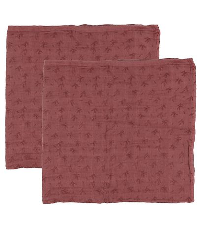 Pippi Muslin Cloths - 6-Pack - 65x65 cm - Old Rose