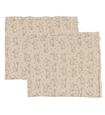 Pippi Muslin Cloths - 6-Pack - 65x65 cm - Old Rose