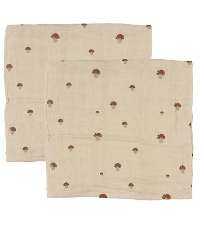 Pippi Muslin Cloths - 6-Pack - 65x65 cm - Almond