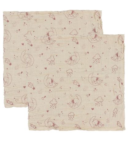 Pippi Baby Hydrofiele Doek - 6-pack - 65x65 cm - transparant Bli