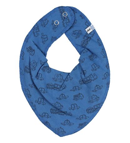 Pippi Baby Bib - 3-Pack - Vallarta Blue