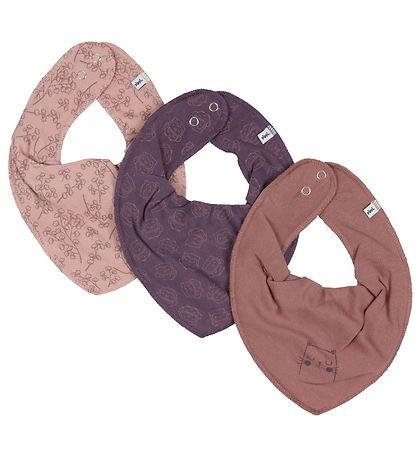 Pippi Baby Haklapp - 3-pack - Burlwood