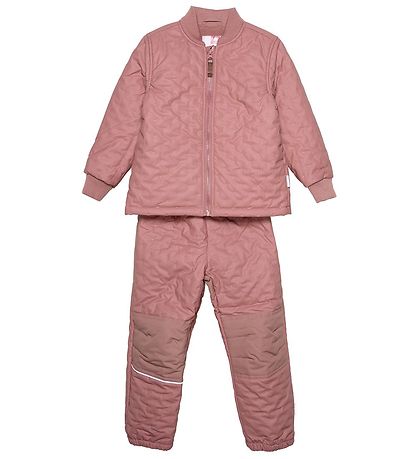 CeLaVi Thermo Set w. Fleece - Coated - Burlwood