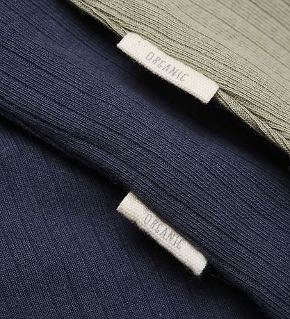 Minymo Schlupfmütze - 2-lagig Navy - 2er-Pack - Dark