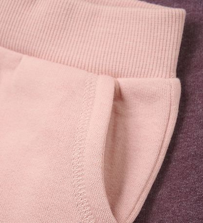 Minymo Sweatpants - 2-Pack - Misty Rose