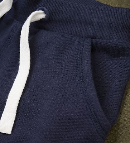 Minymo Jogginghosen - 2er-Pack - Dark Olive