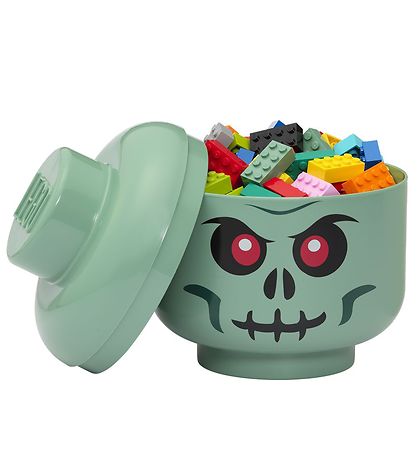 LEGO® Storage Storage Box - Little - Head - 19 cm - Skeleton