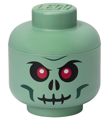 LEGO® Storage Storage Box - Little - Head - 19 cm - Skeleton