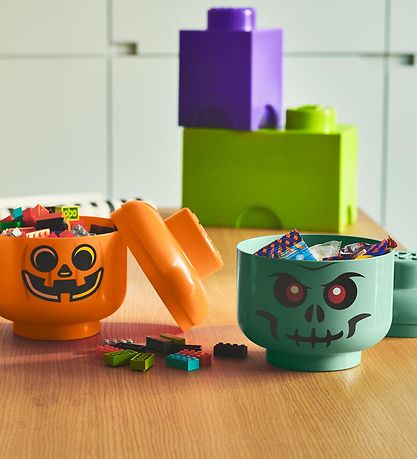 LEGO® Storage Storage Box - Large - Head - 27 cm - Skeleton