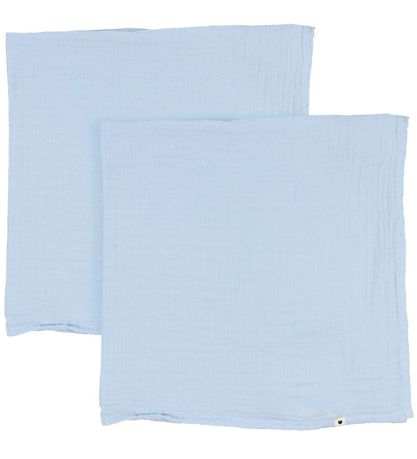 BIBS Spucktücher - 2er-Pack - 70x70 cm - Baby Blue