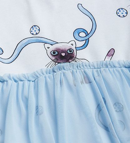 Mini Rodini Samfella m. pilsi L/æ - Tulle Pils- Siamese AOP - Lj
