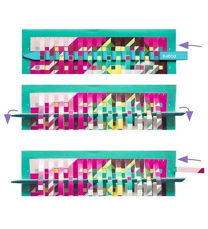 Djeco Creation Set Set - Mosaic Set - Paper - Invaders FSC Mix