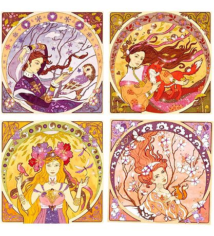 Djeco Creation Set - 4 Motifs - The seasons