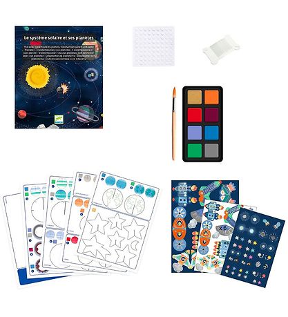 Djeco Creation Set - DIY - The solar system