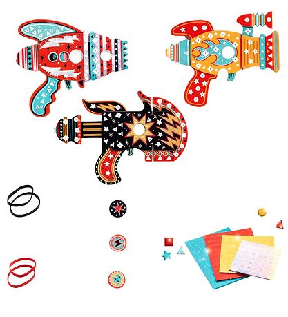 Djeco Creation Set - DIY - 3 Guns
