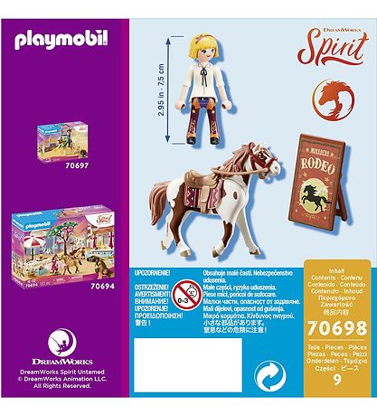 Playmobil Esprit - Rodo Abigail - 70698 - 9 Parties