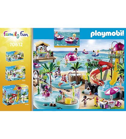 Playmobil - Familie Fun - Roeibootverhuur met sapbar