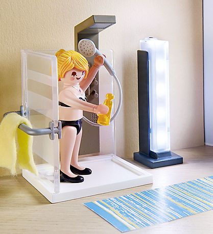 - Badeværelse Playmobil City Life - 9268 - 60 Parties