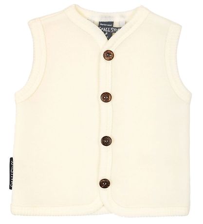 Smallstuff Waistcoat - Wool - Off White