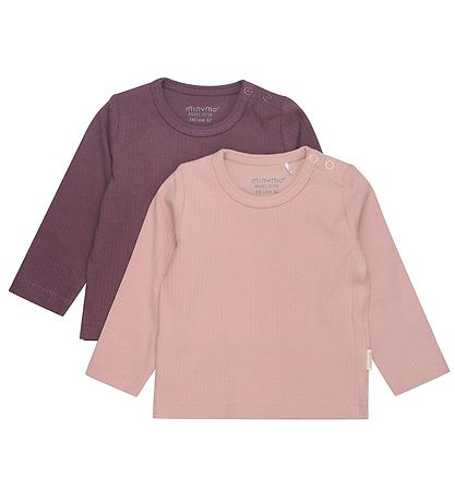 Minymo Blouse - 2-Pack - Misty Rose