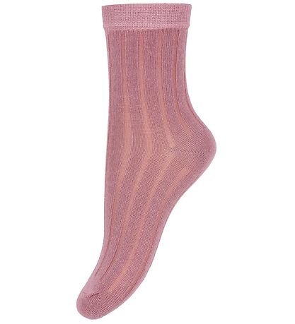 Minymo Socken - 2er-Pack - Bambus - Orchid Haze