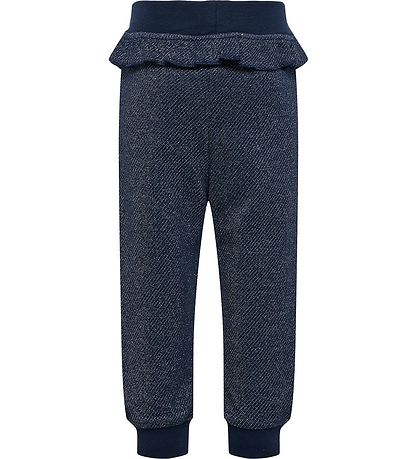 Hummel Hosen - hmlSally - Sargasso Sea m. Silber Glitzer
