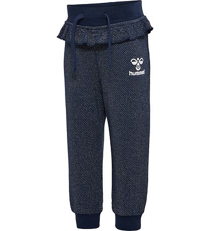 Hummel Hosen - hmlSally - Sargasso Sea m. Silber Glitzer
