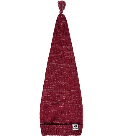 Hummel Tomtemössa - hmlJulhatt Glitter - Stickad - Cordovan