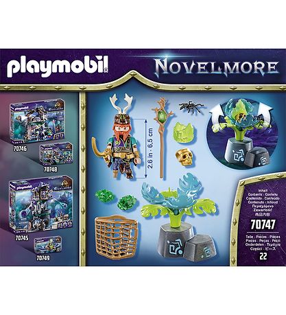 Playmobil Novelmore - Violet Vale: Plant Magician - 70747 - 22 D