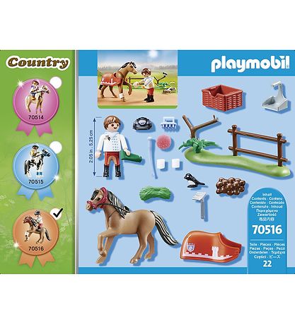 Playmobil Country - Collection Pony "Connemara"