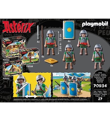 Playmobil Asterix - Roman Troops - 70934 - 27 Parts