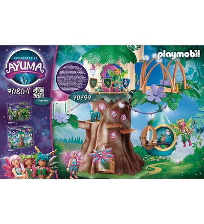 Playmobil Ayuma - DRopið hús - 70804 - 54 Partar