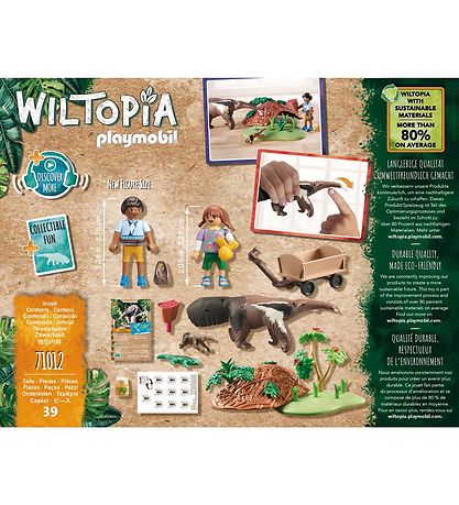 Playmobil Wiltopia - At passe en myresluger - 71012 - 39 Partar