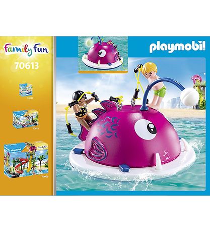 Playmobil Familie Fun - Kletter-Schwimminsel - 70613 - 24 Teile