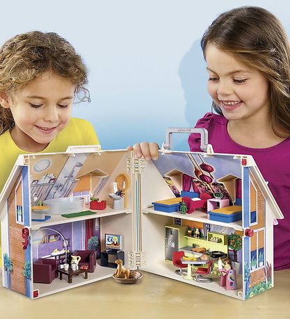 Playmobil Dollhouse - Mein Tag-mit-Puppenhaus - 70985 - 64 Teile