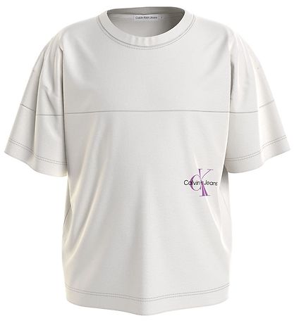 Calvin Klein T-paita - Monogrammia pois päältä sijoitettu T-pait