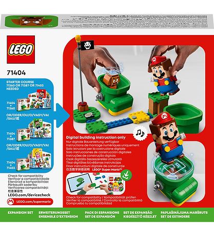 LEGO® Super Mario - Goombas Skór 71404 - Stækkunarsett - 76 Part