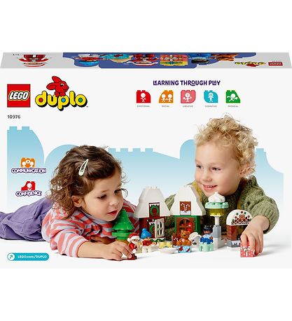 LEGO DUPLO - Lebkuchenhaus mit Weihnachtsmann 10976 - 50 Teile