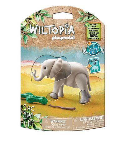 Playmobil Wiltopia - Ungur fíll - 71049 - 5 Partar