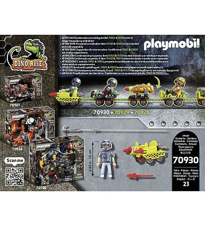 Playmobil Dino Rise - Mine Cruiser - 70930 - 23 Parts