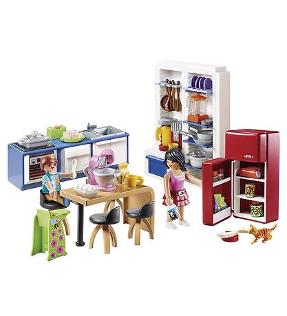 Playmobil Dollhouse - Family Kitchen - 70206 - 129 Parts