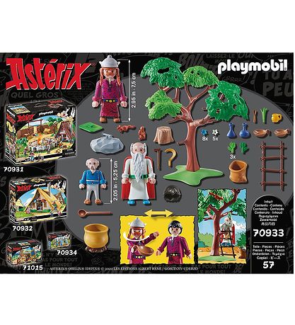 Playmobil Asterix - Miraculix With Potion - 70933 - 57 Partar