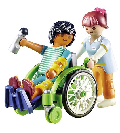 Playmobil City Life - Patient im Rollstuhl - 70193 - 20 Teile