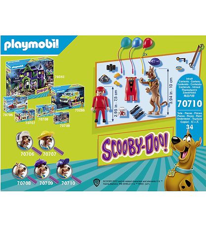 Playmobil Scooby-Doo - Fairy Tale With Ghost Clown - 70710 - 34 