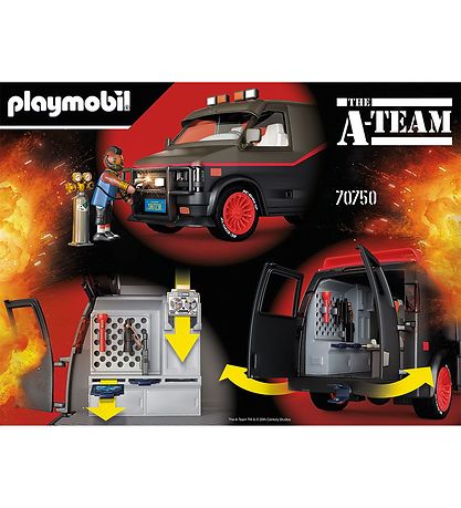 Playmobil - The A-Team Van - 70750 - 69 Partar