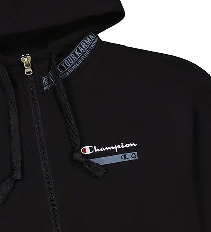 Champion Fashion Cardigan - Svart M. Lógó